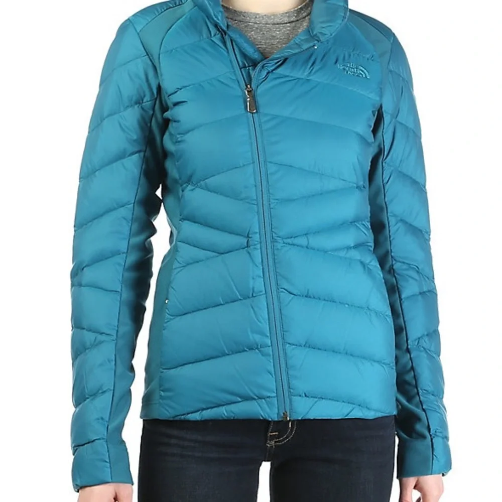 The North Face blue Lucia hybrid down jacket! - Picture 3 of 11